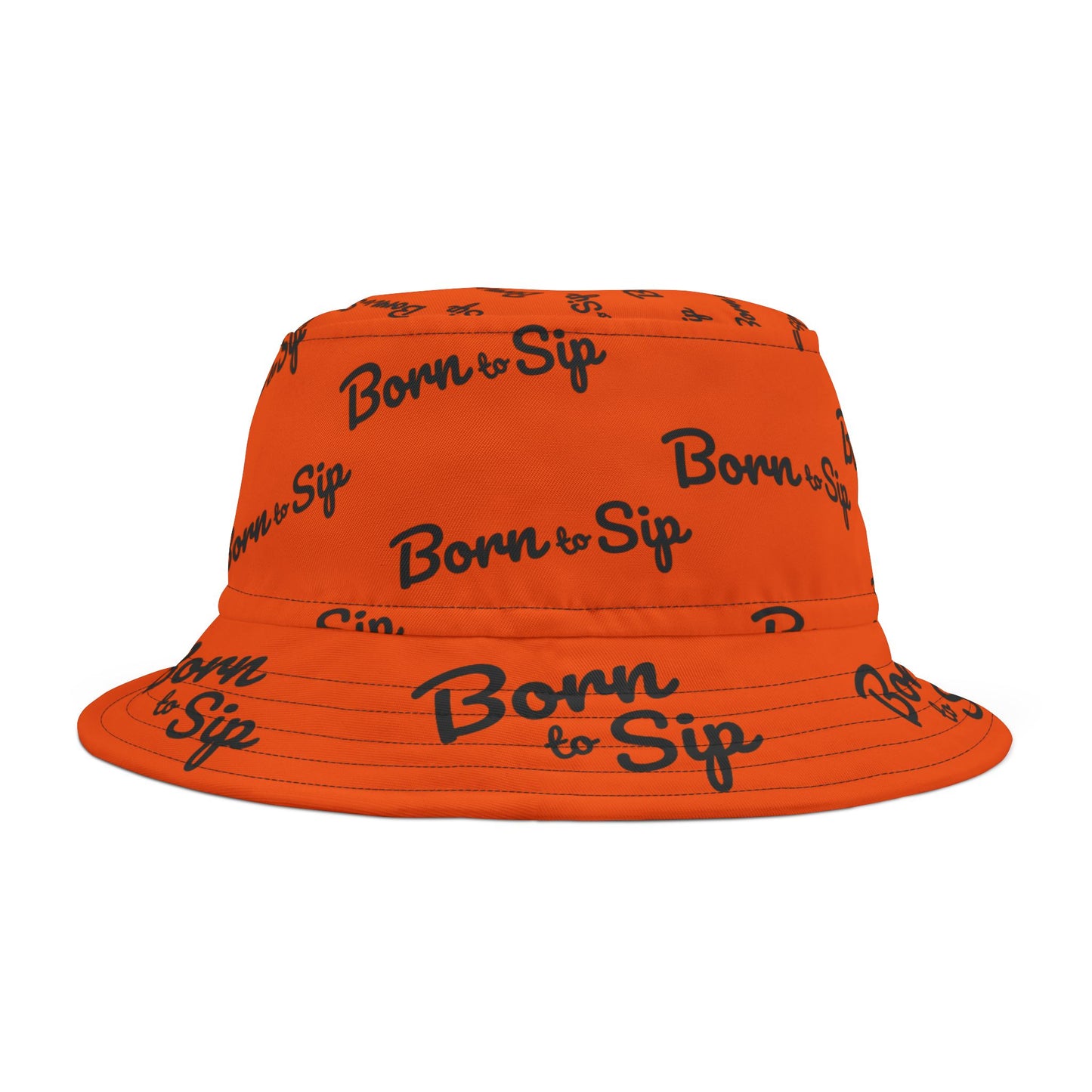 Born to Sip Orange Bucket Hat