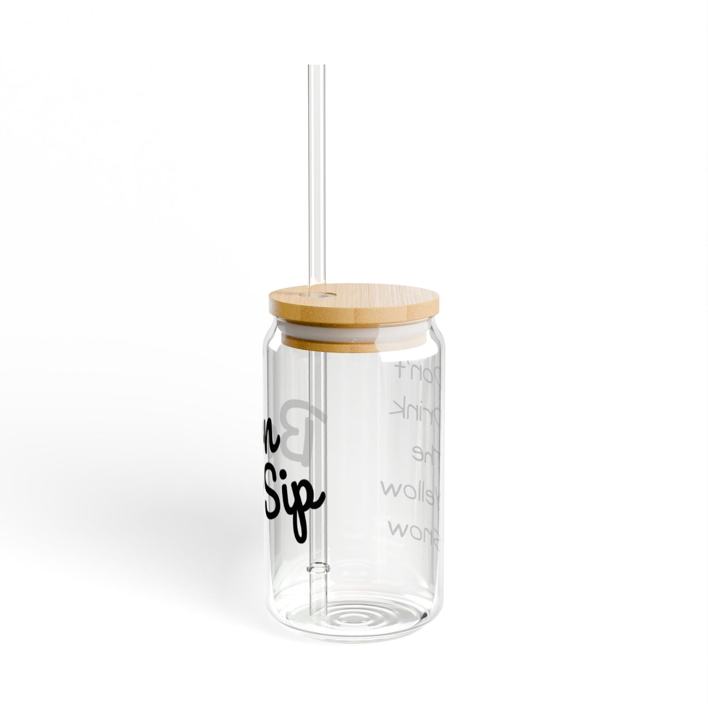 BTS Sipper Glass, 16oz