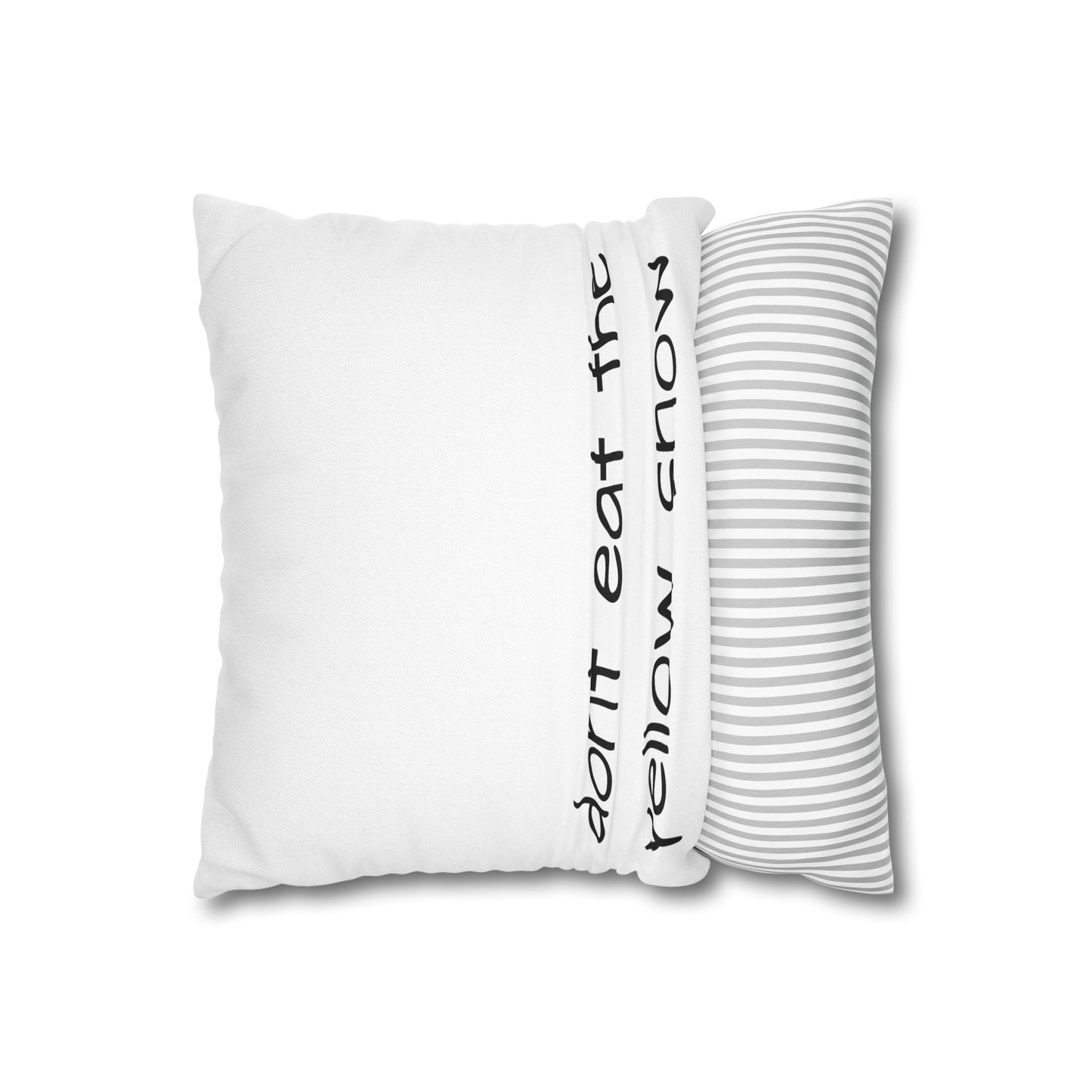 Born To Sip “statement pillow” Polyester Square Pillowcase