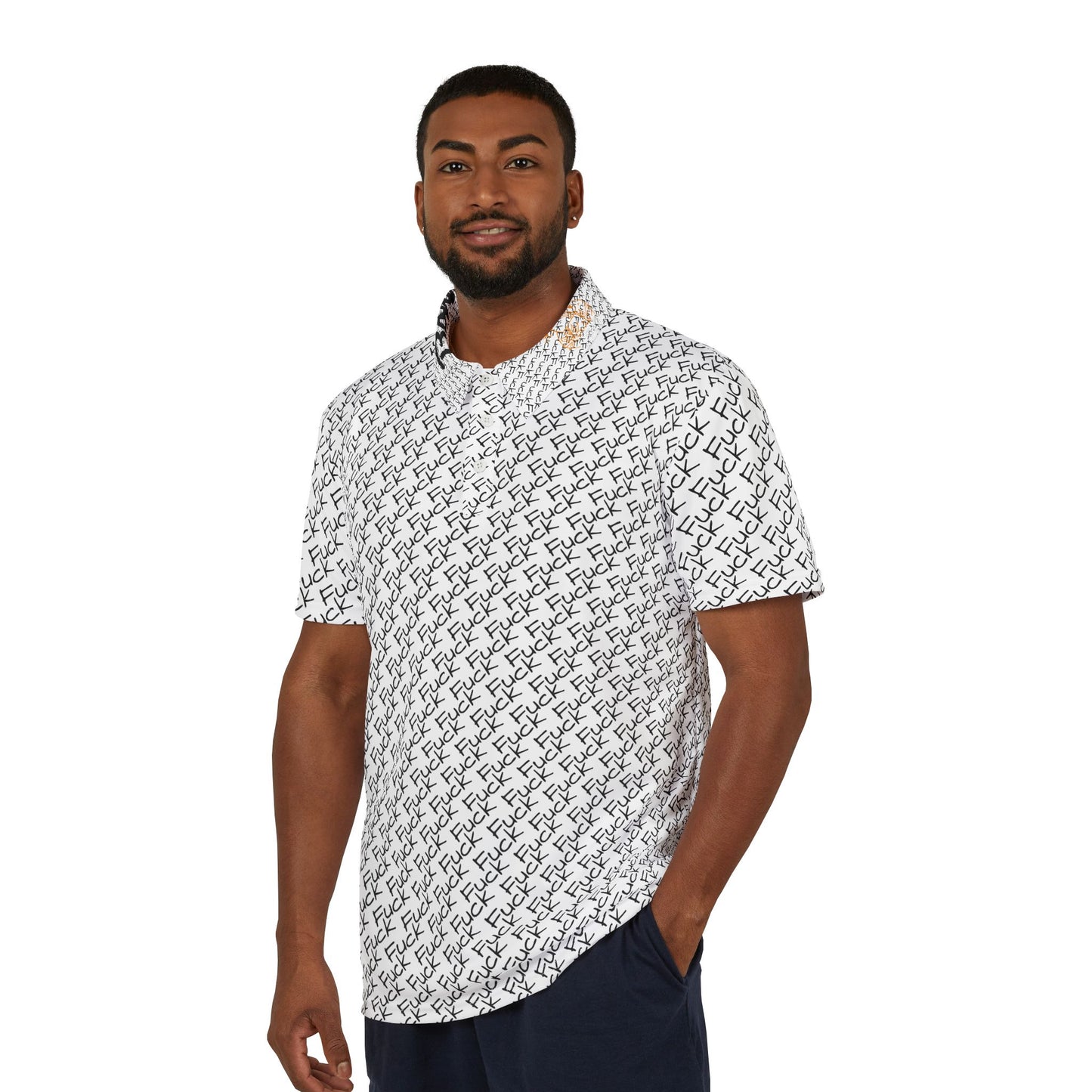 BTS’s “F**k” Bold Statement Unisex Polo Shirt