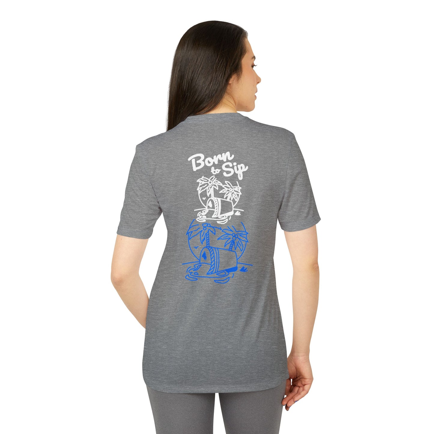 adidas® x Born to Sip Unisex Sport T-shirt