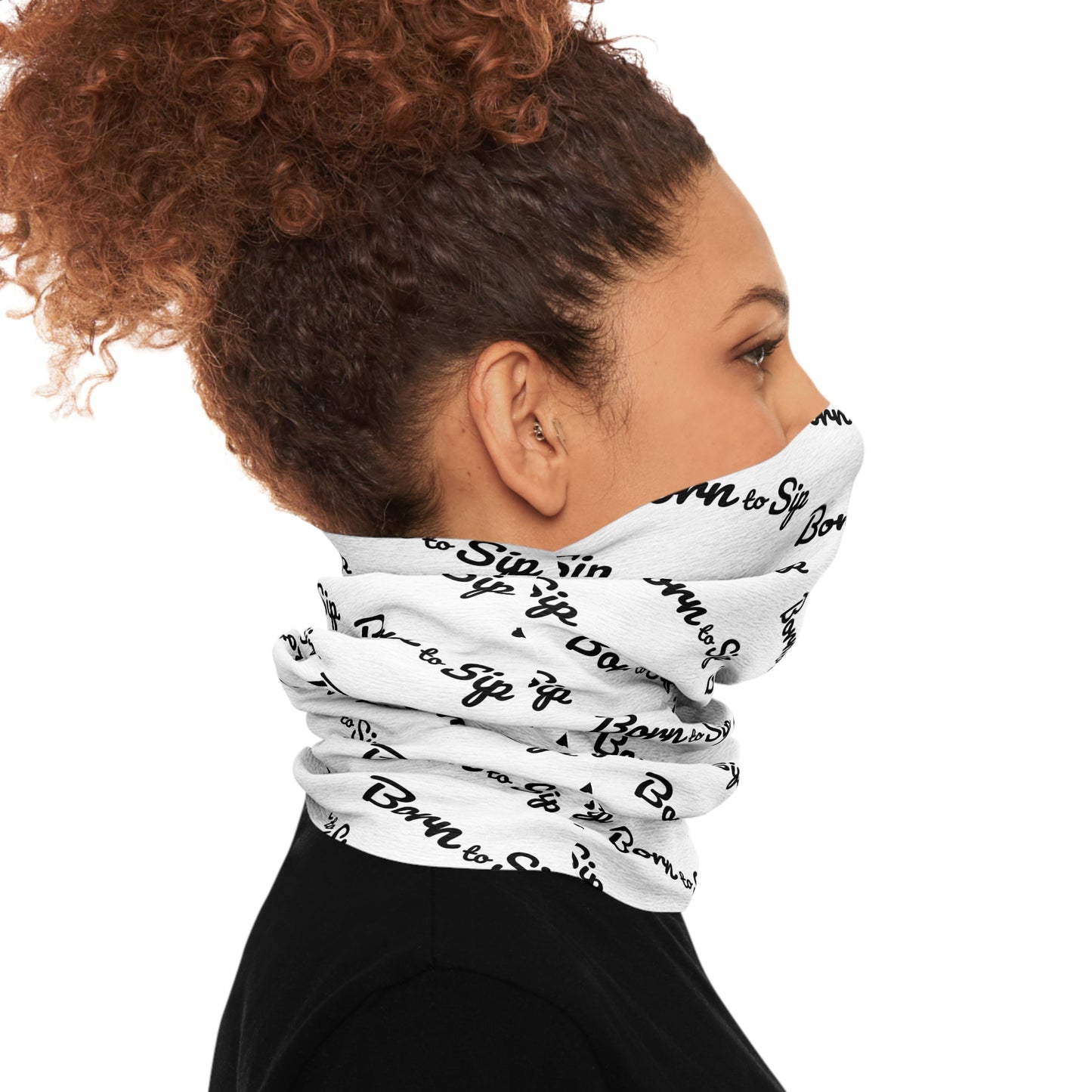 Born To Sip Face Mask (tube scarf)