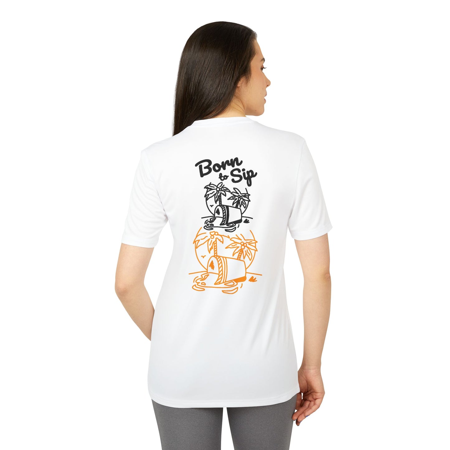 adidas® x Born to Sip Unisex Sport T-shirt