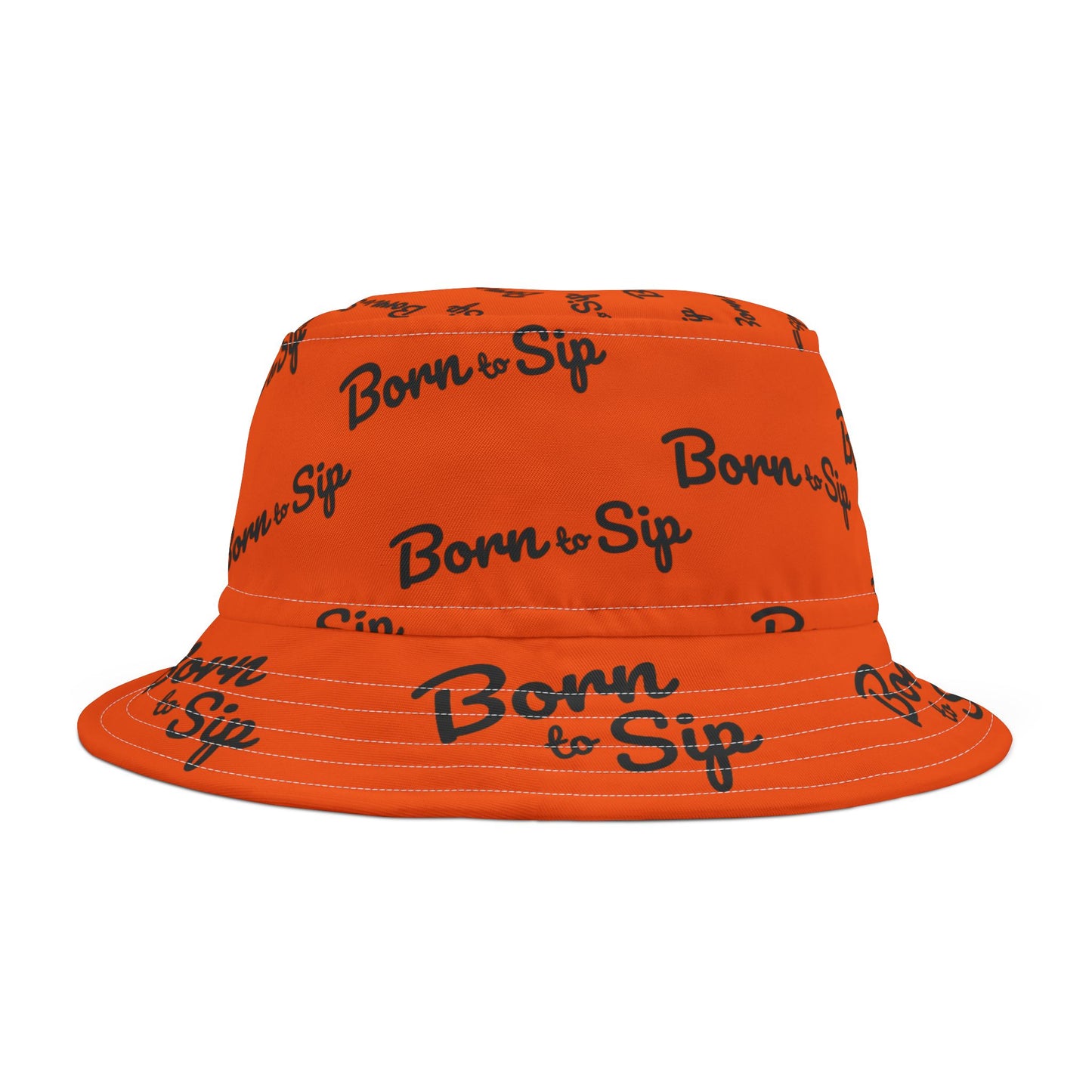 Born to Sip Orange Bucket Hat