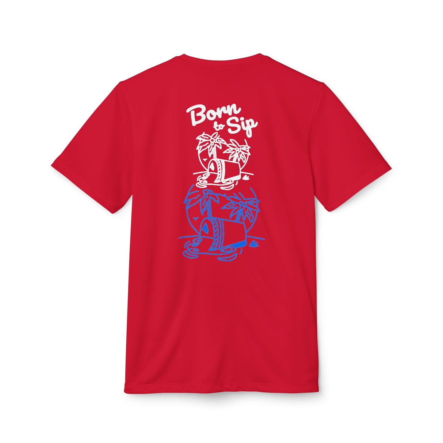 adidas® x Born to Sip Unisex Sport T-shirt