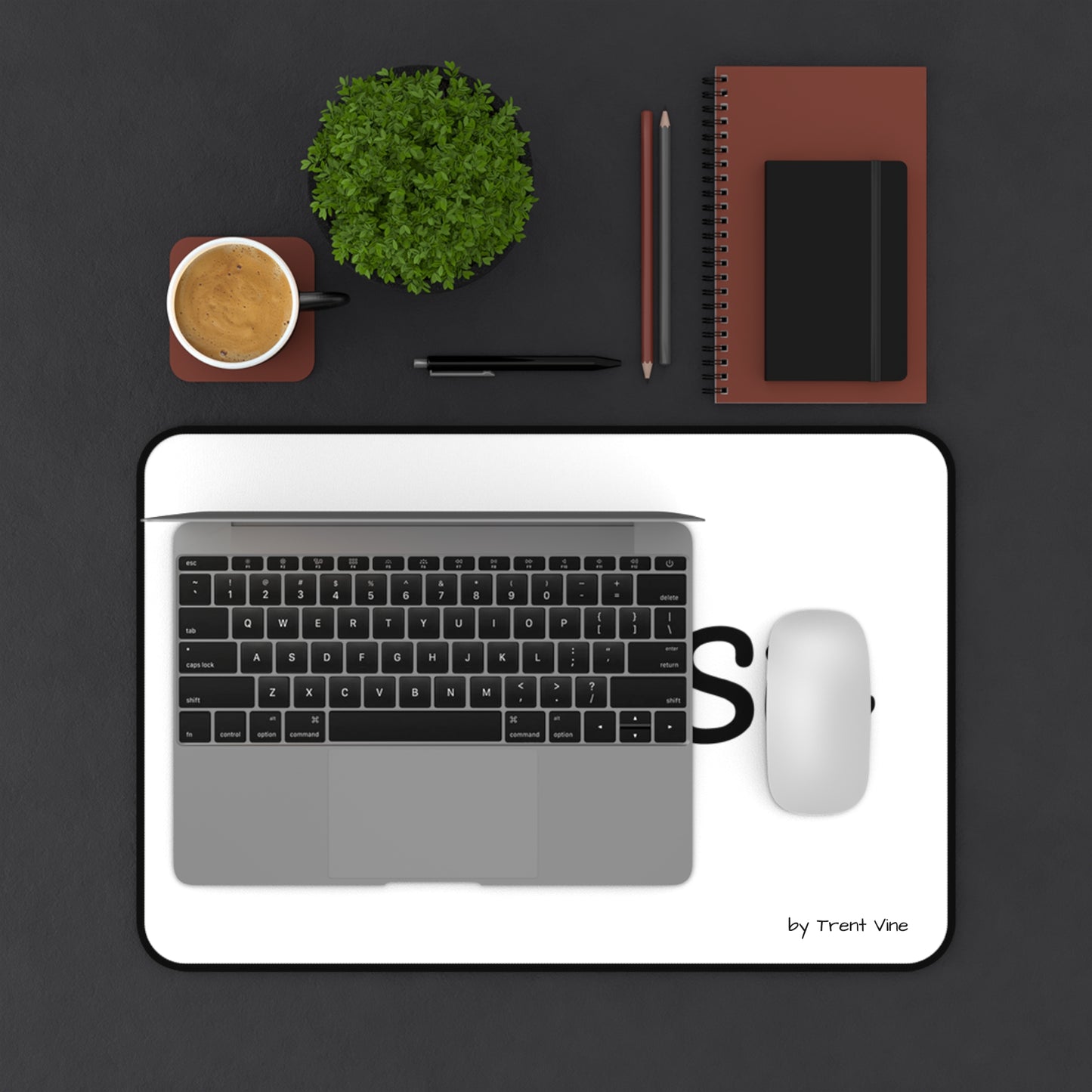 Born to Sip Desk Mat