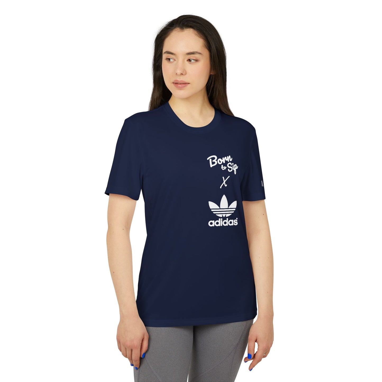 adidas® x Born to Sip Unisex Sport T-shirt