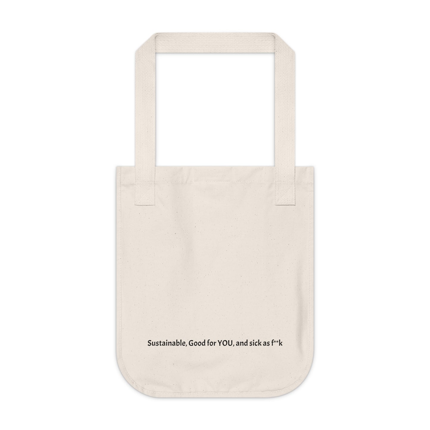 Organic Canvas Tote Bag