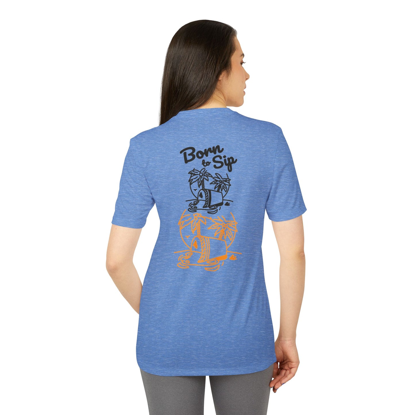 adidas® x Born to Sip Unisex Sport T-shirt