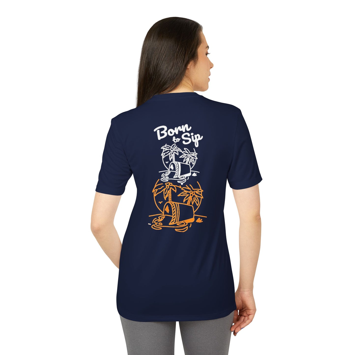 adidas® x Born to Sip Unisex Sport T-shirt