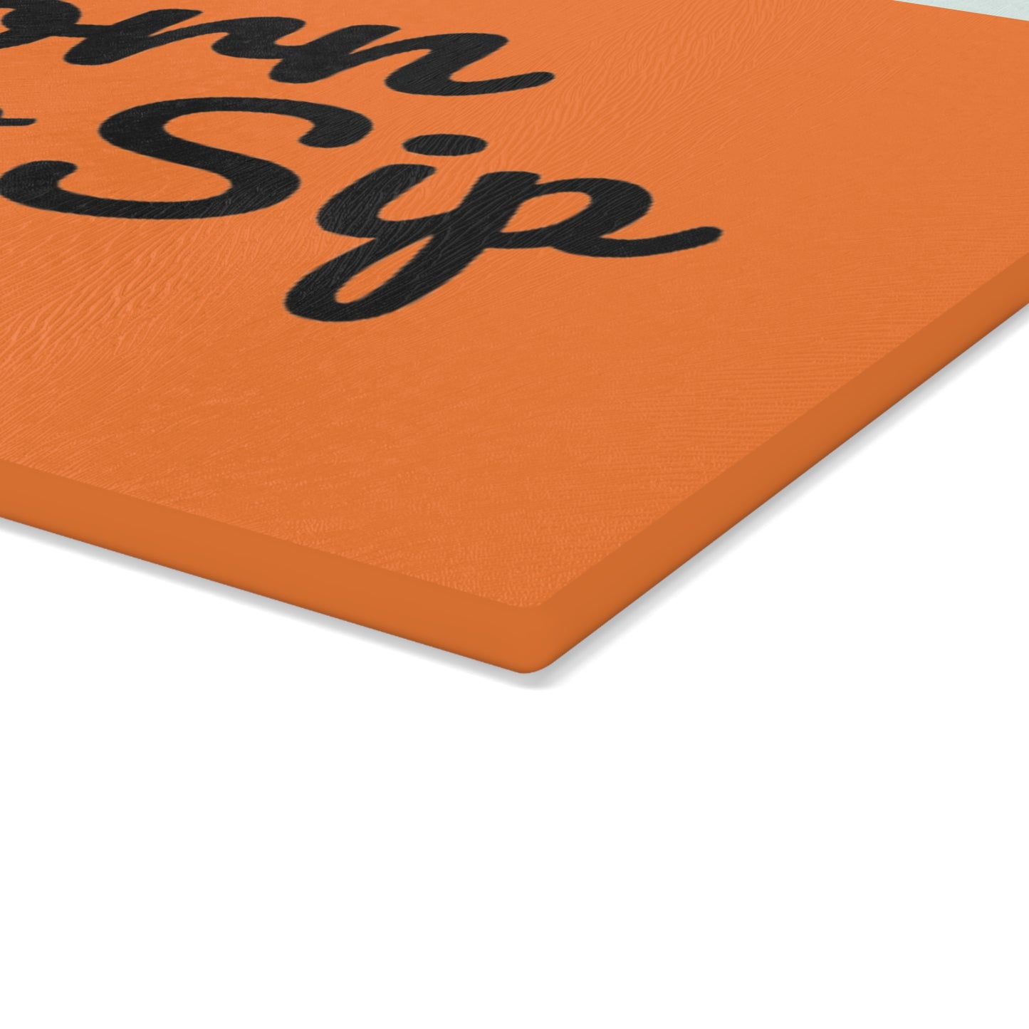 Born to Sip Glass Cutting Board