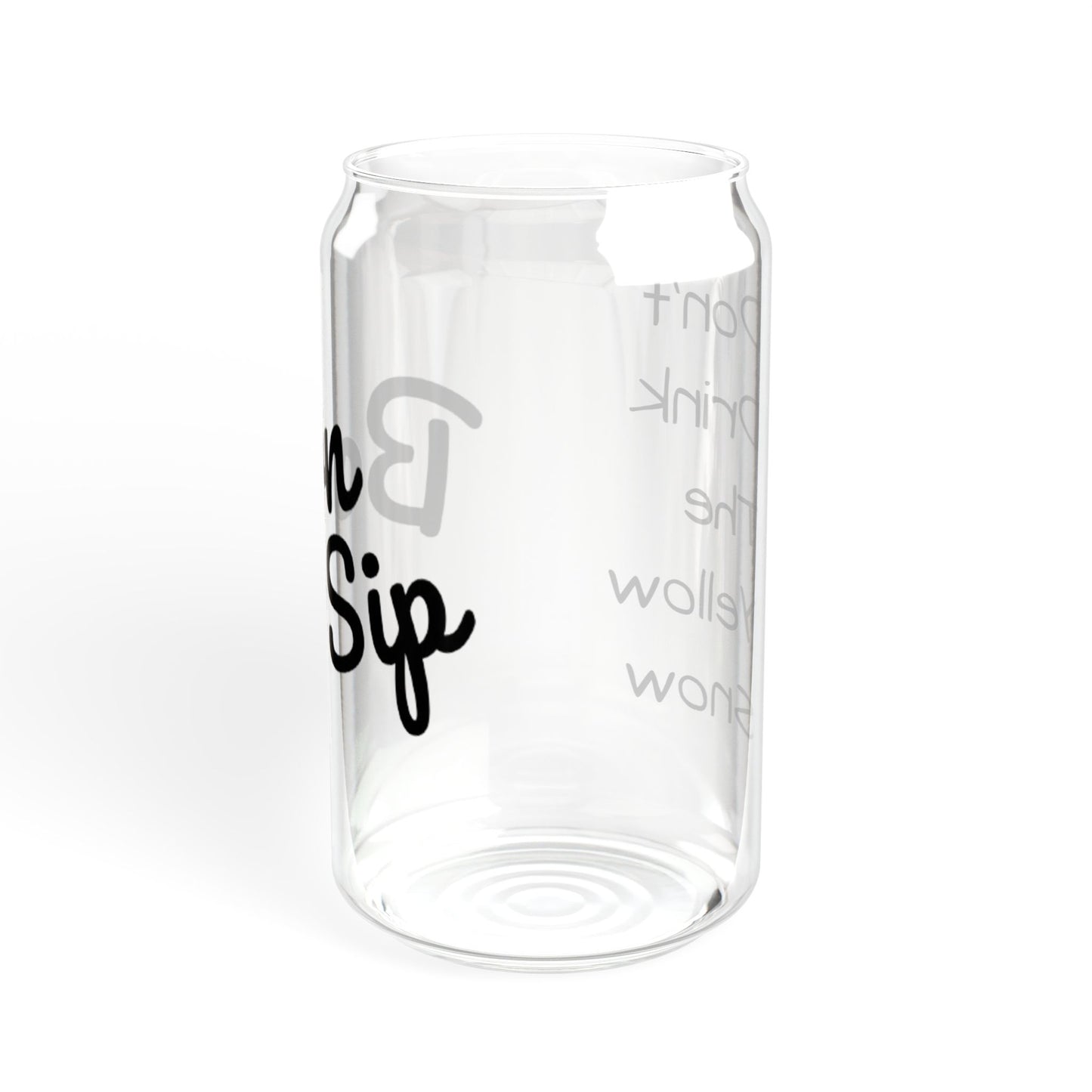 BTS Sipper Glass, 16oz