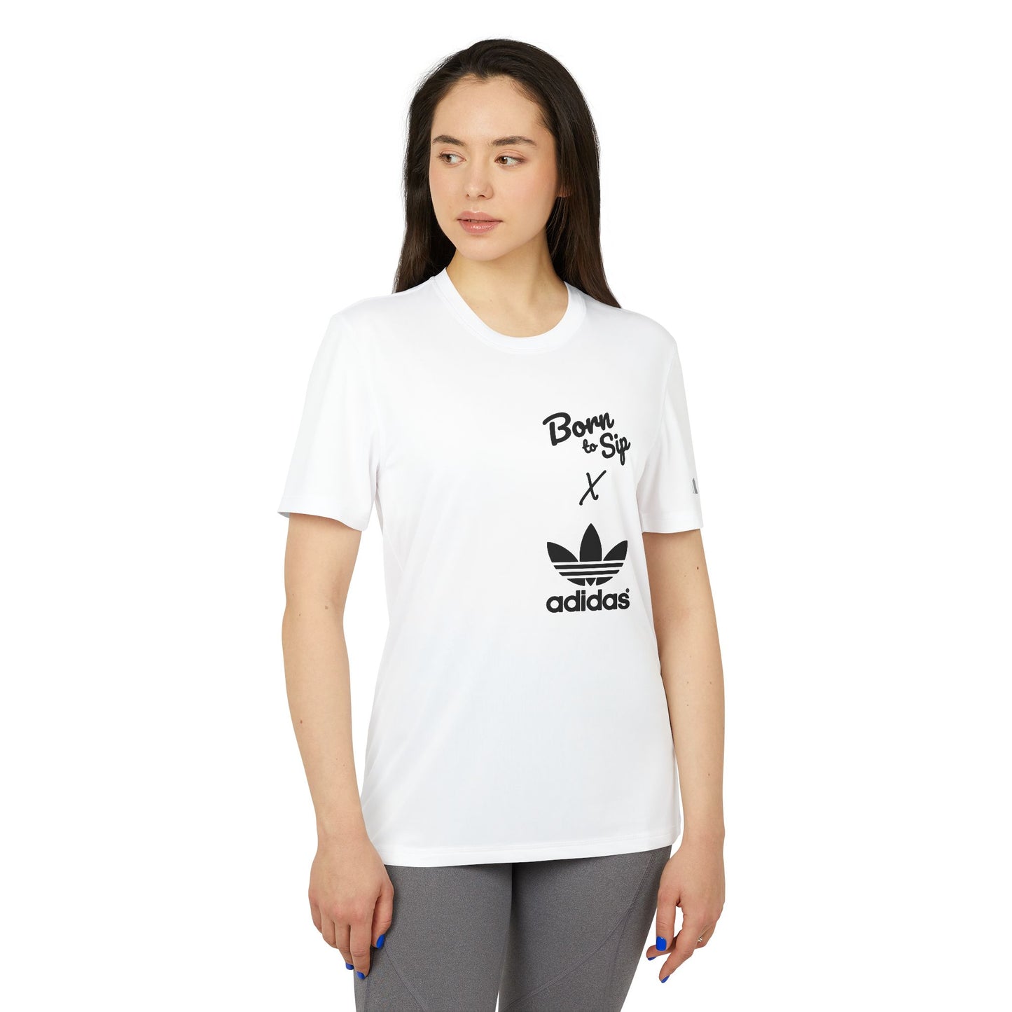 adidas® x Born to Sip Unisex Sport T-shirt