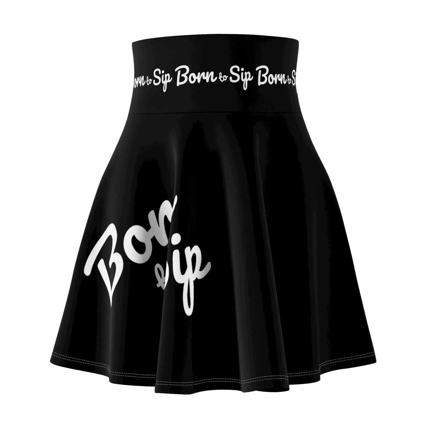 Born To Sip Skater Skirt