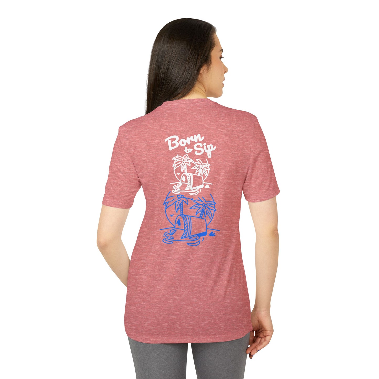 adidas® x Born to Sip Unisex Sport T-shirt