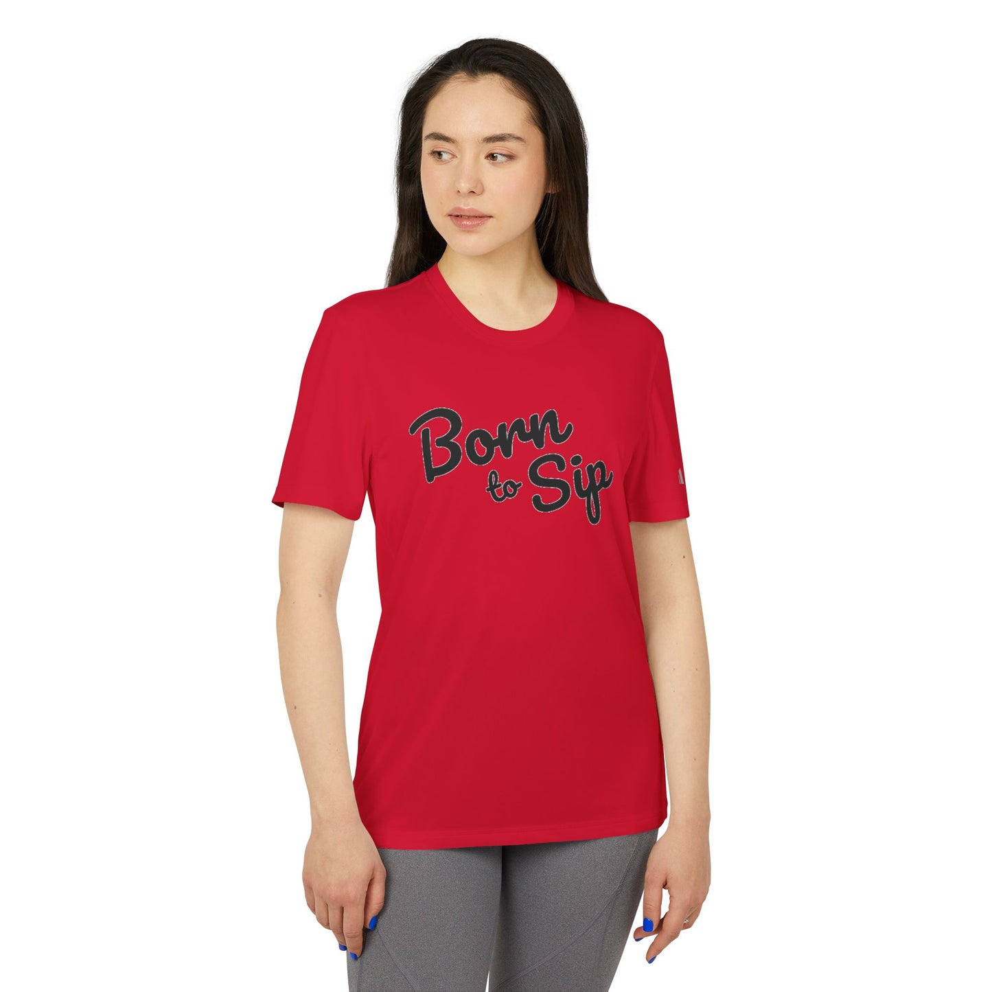 adidas® x Born to Sip Unisex Sport T-shirt