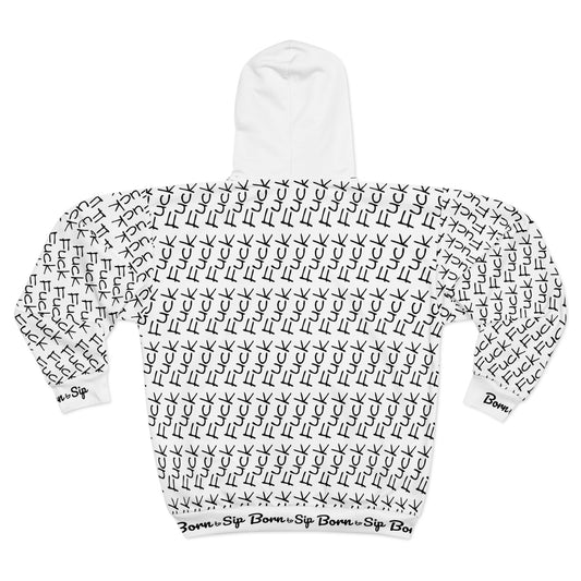 BTS “F**K” Graphic Unisex Zip Hoodie - Streetwear with Attitude